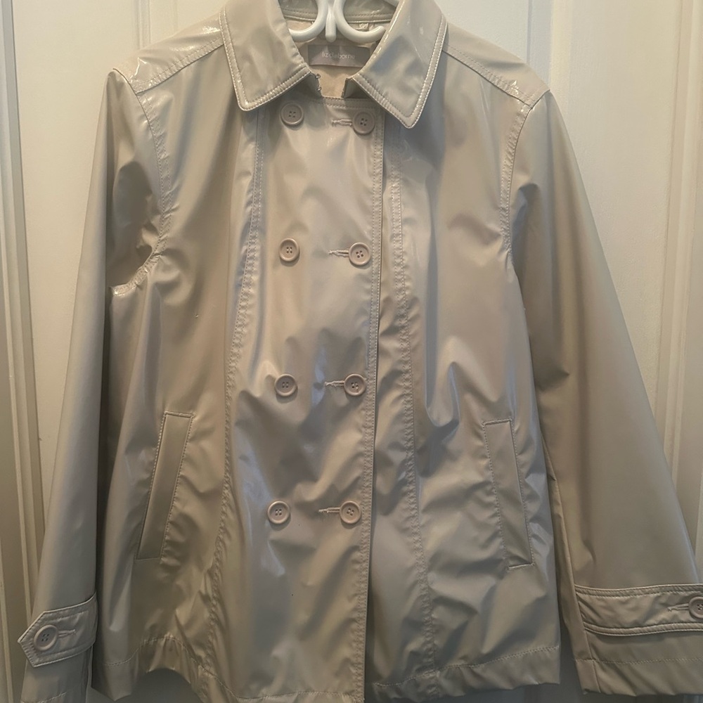 Liz Claiborne Light Tan Trench Coat